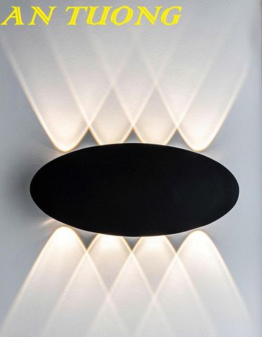 Đèn hắt tường trang trí 4 tia