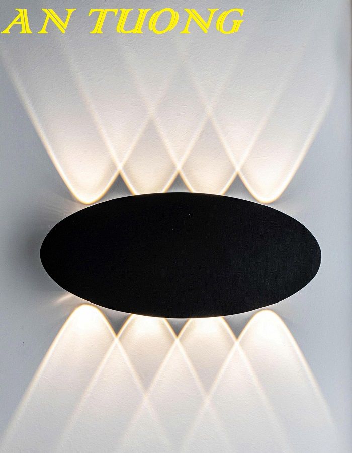 Đèn hắt tường trang trí 4 tia 005