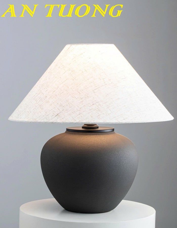 Đèn ngủ để bàn gốm sứ trang trí phòng ngủ đẹp 003
