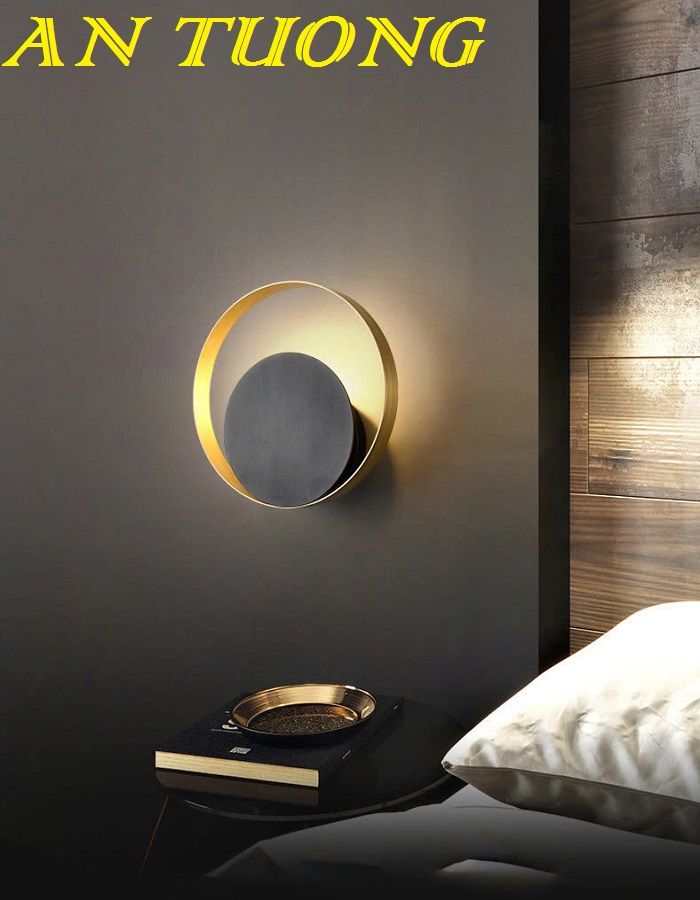 Đèn ngủ gắn tường đầu giường đẹp trang trí phòng ngủ hiện đại 013