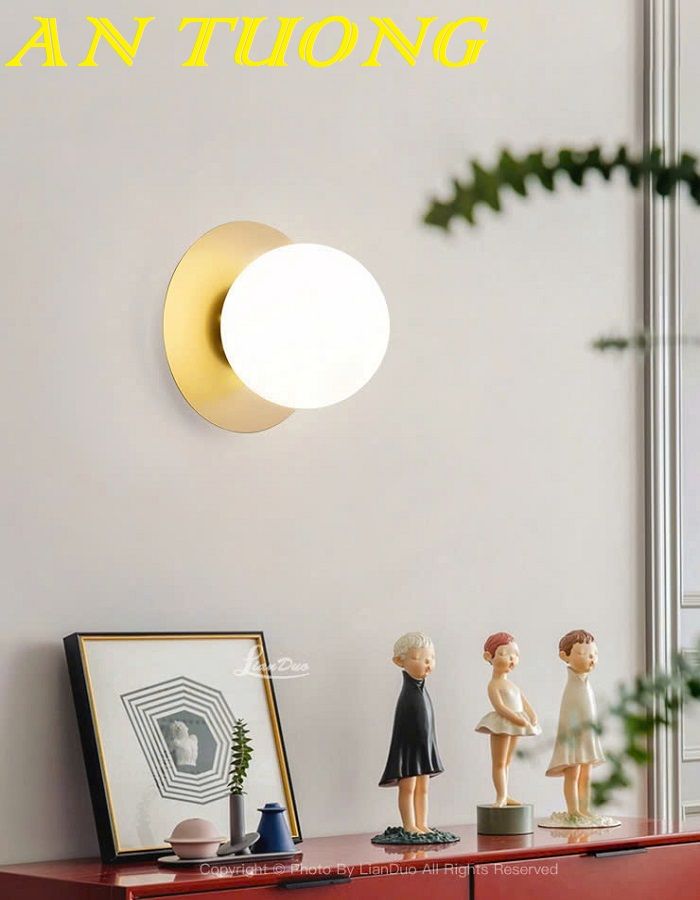 Đèn ngủ gắn tường đầu giường đẹp trang trí phòng ngủ hiện đại 017