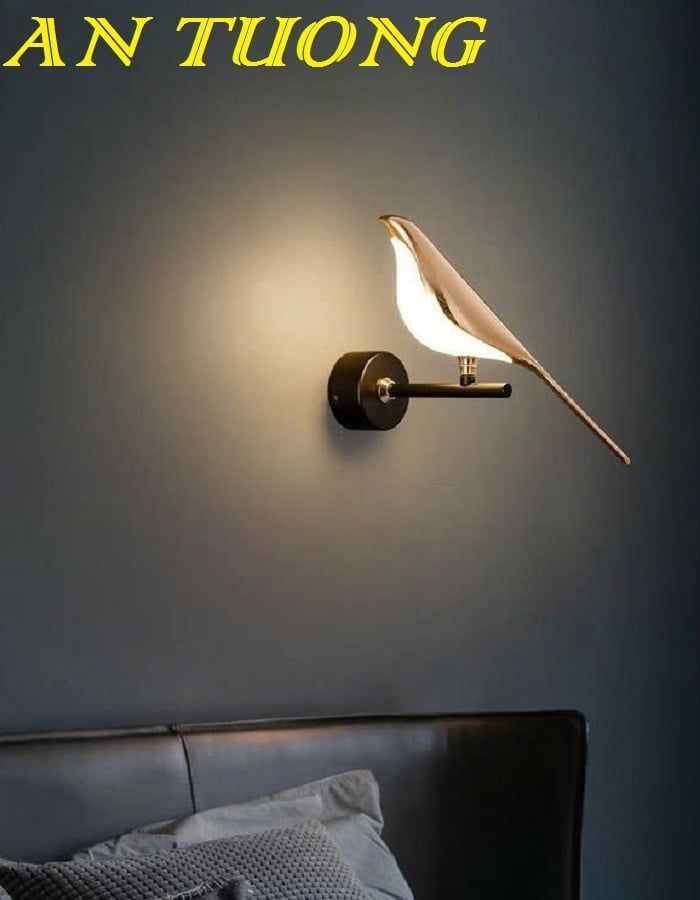 Đèn ngủ gắn tường đầu giường đẹp trang trí phòng ngủ hiện đại 020