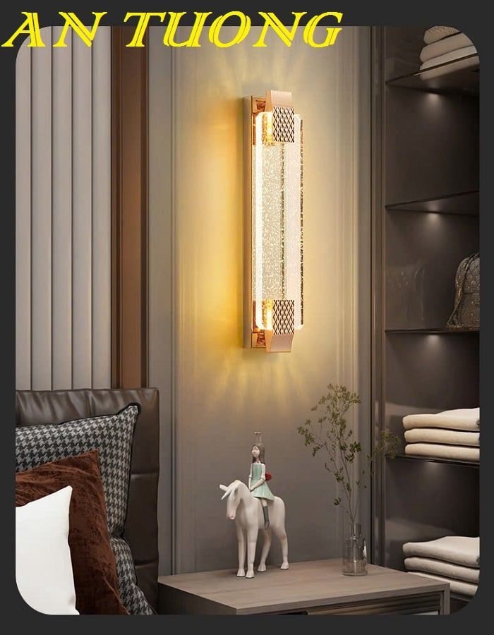 Đèn ngủ gắn tường đầu giường đẹp trang trí phòng ngủ hiện đại 022