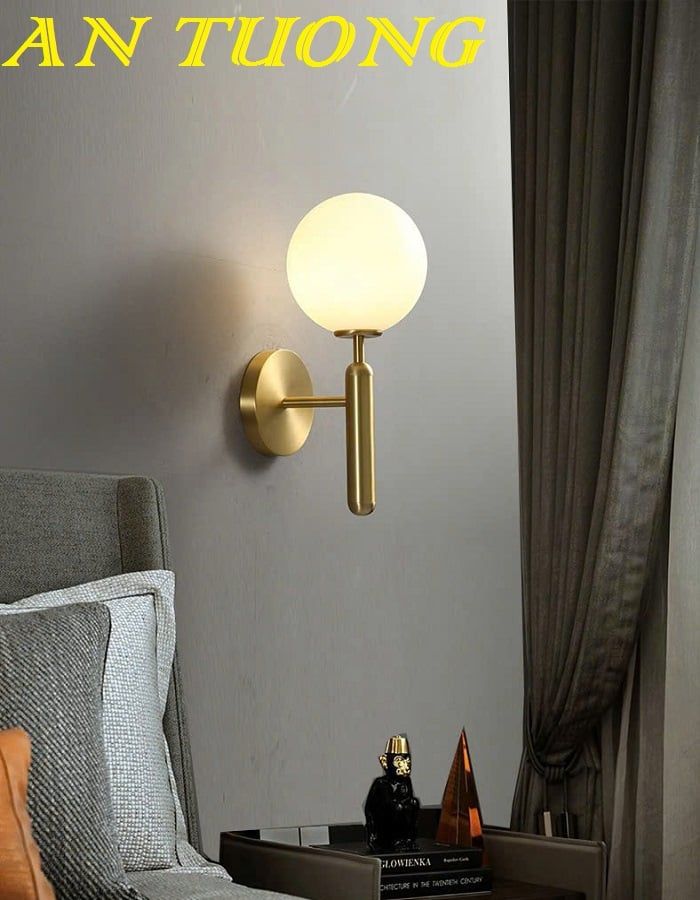 Đèn ngủ gắn tường đầu giường đẹp trang trí phòng ngủ hiện đại 024
