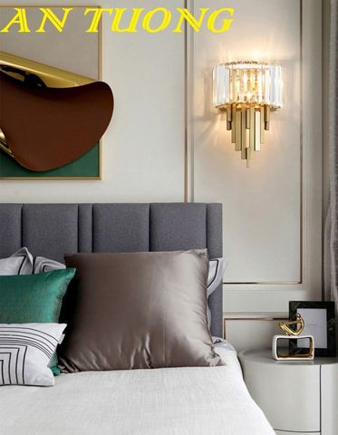 Đèn ngủ gắn tường đầu giường đẹp trang trí phòng ngủ hiện đại