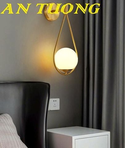 Đèn ngủ gắn tường đầu giường đẹp trang trí phòng ngủ hiện đại