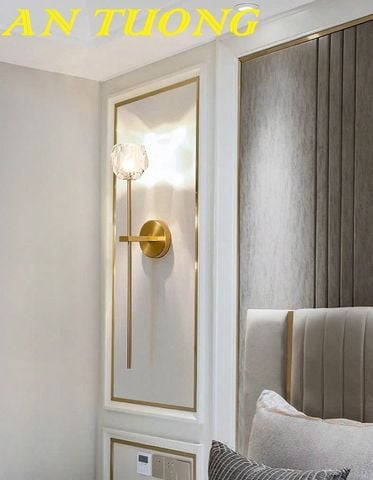 Đèn ngủ gắn tường đầu giường đẹp trang trí phòng ngủ hiện đại
