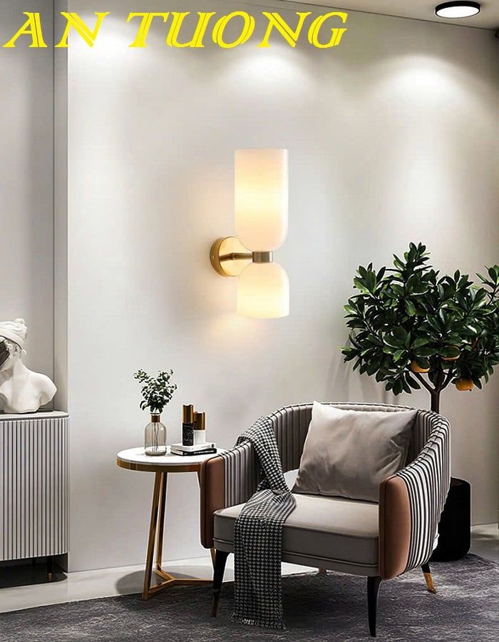 Đèn ngủ gắn tường đầu giường đẹp trang trí phòng ngủ hiện đại 086