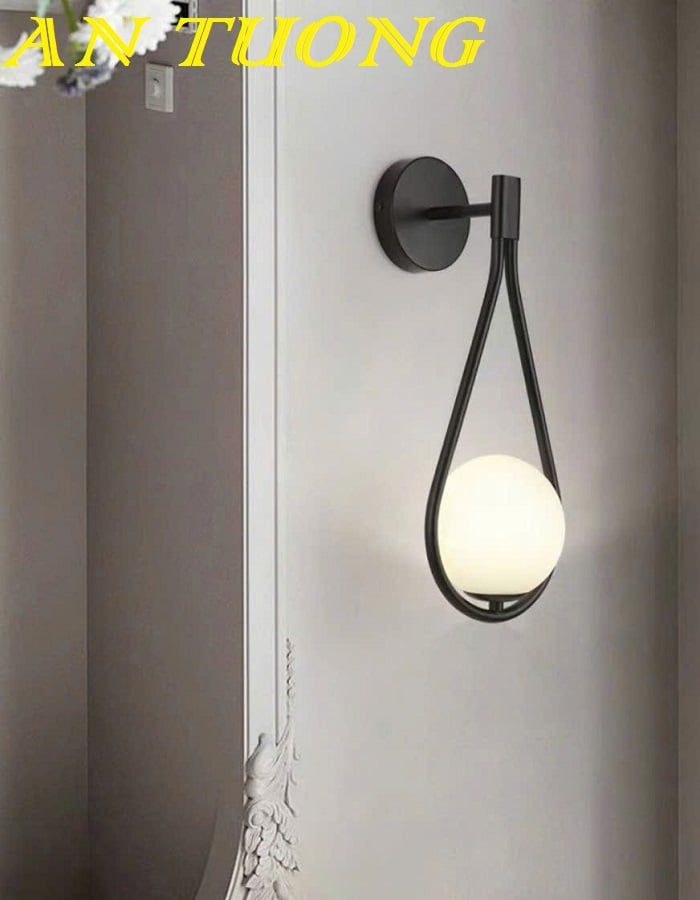 Đèn ngủ treo tường đầu giường đẹp trang trí phòng ngủ hiện đại 006