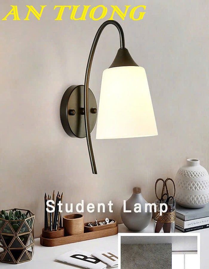 Đèn ngủ treo tường đầu giường đẹp trang trí phòng ngủ hiện đại 008