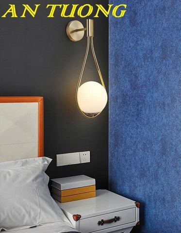 Đèn ngủ treo tường đầu giường đẹp trang trí phòng ngủ hiện đại