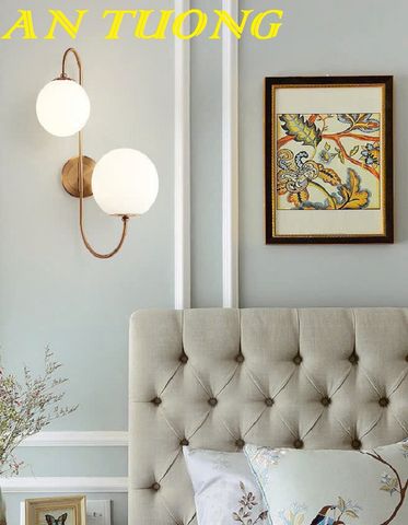 Đèn ngủ treo tường đầu giường đẹp trang trí phòng ngủ hiện đại