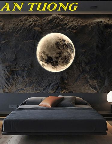 Đèn ngủ LED treo tường đầu giường hình tròn đẹp trang trí phòng ngủ hiện đại