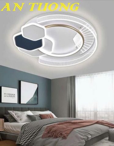 Đèn ốp trần trang trí phòng ngủ đẹp hiện đại