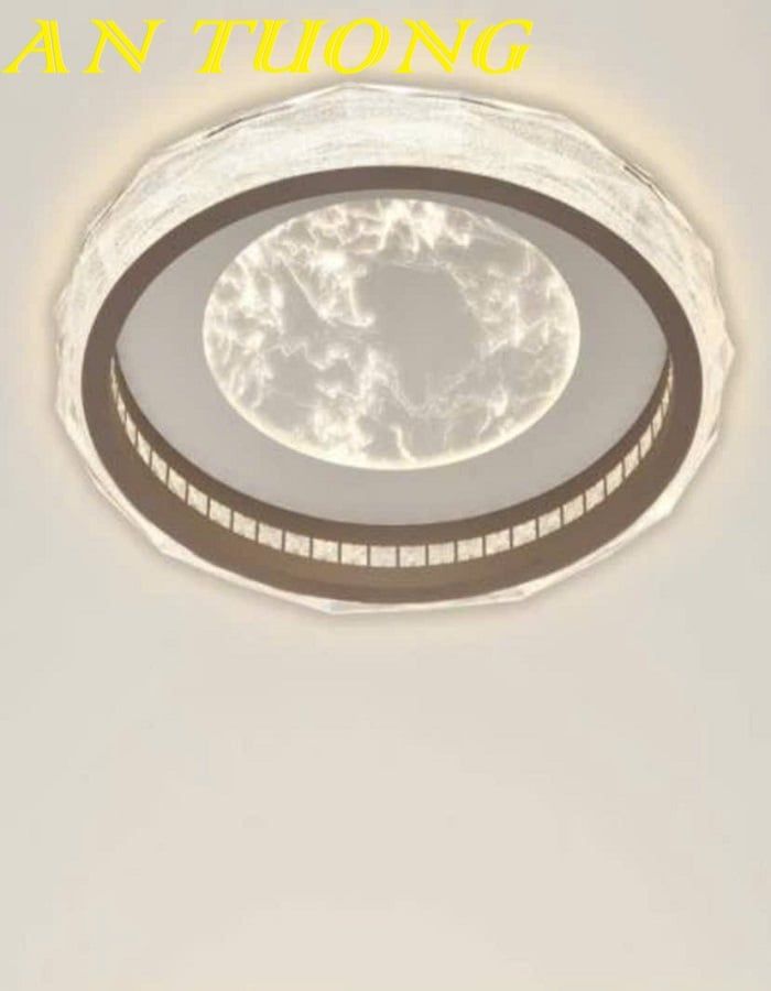 Đèn ốp trần trang trí phòng ngủ đẹp hiện đại 019