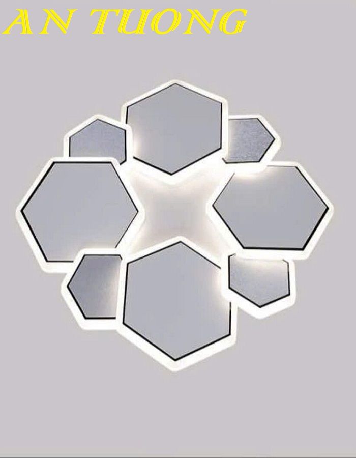 Đèn ốp trần trang trí phòng ngủ đẹp hiện đại 021