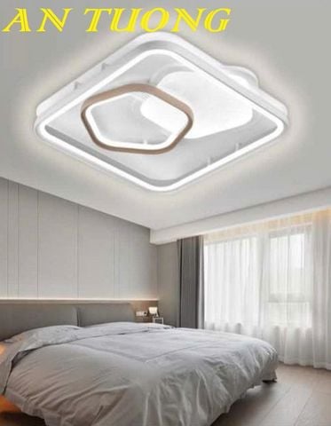 Đèn ốp trần trang trí phòng ngủ đẹp hiện đại