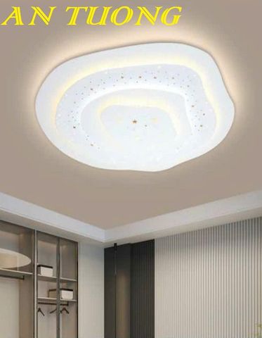 Đèn ốp trần trang trí phòng ngủ đẹp hiện đại