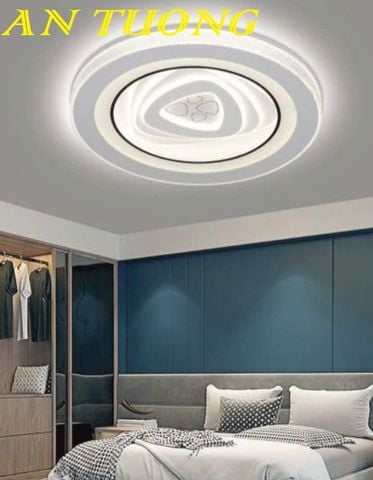 Đèn ốp trần trang trí phòng ngủ đẹp hiện đại