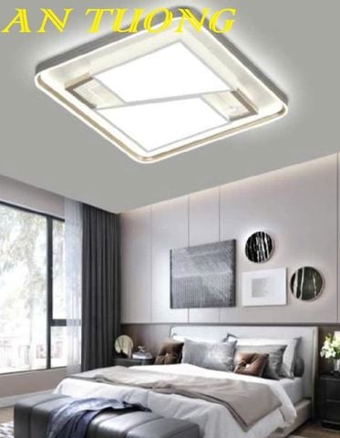 Đèn ốp trần trang trí phòng ngủ đẹp hiện đại