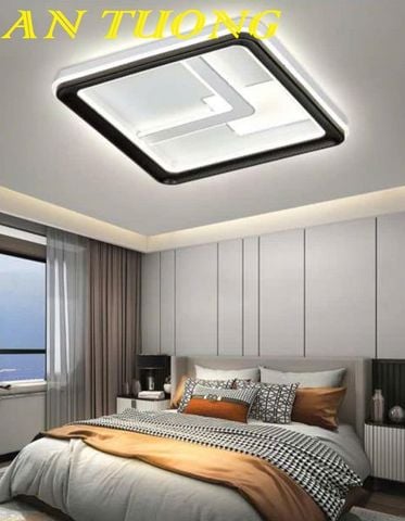 Đèn ốp trần trang trí phòng ngủ đẹp hiện đại