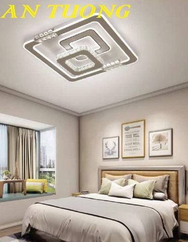 Đèn ốp trần trang trí phòng ngủ đẹp hiện đại