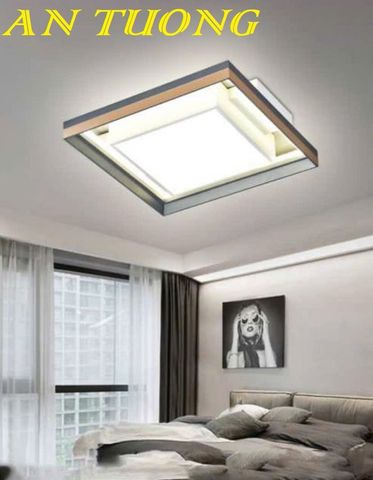 Đèn ốp trần trang trí phòng ngủ đẹp hiện đại