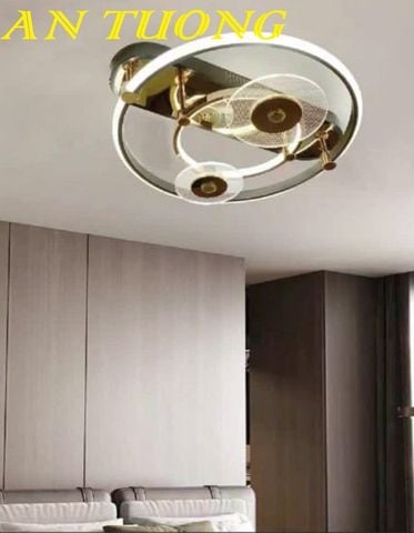 Đèn ốp trần trang trí phòng ngủ đẹp hiện đại