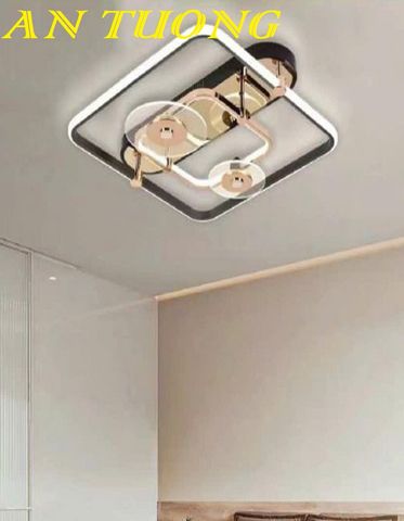 Đèn ốp trần trang trí phòng ngủ đẹp hiện đại