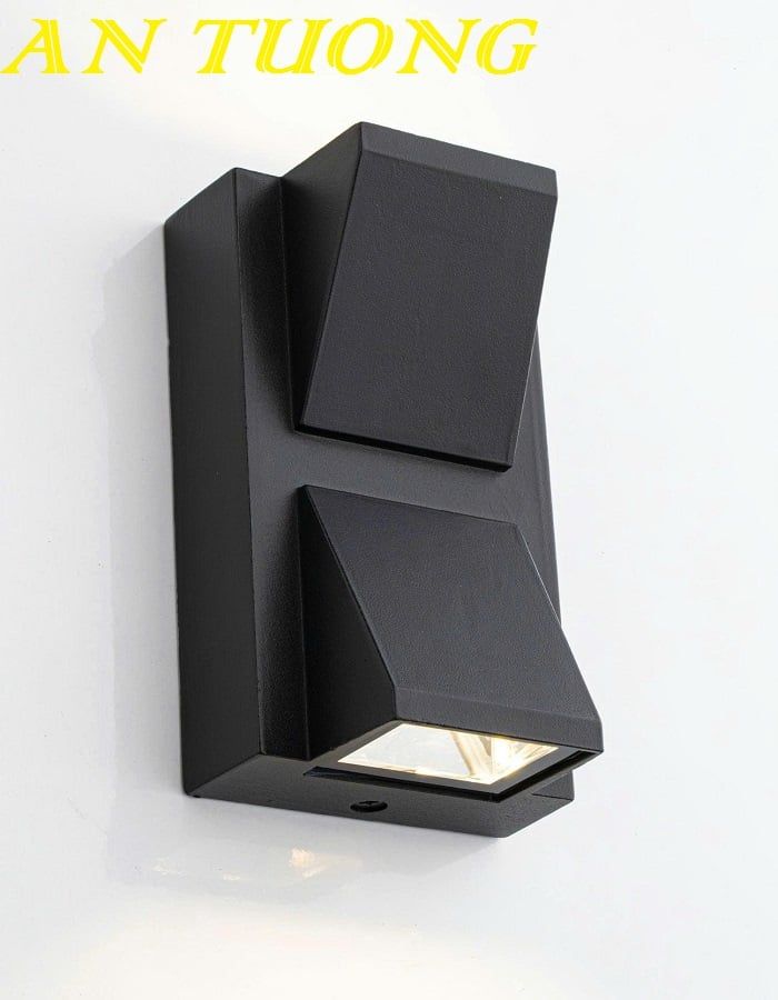 đèn ốp tường ngoài trời ngoài nhà chống nước decor trang trí mặt tiền nhà, hàng rào, sân vườn 0014