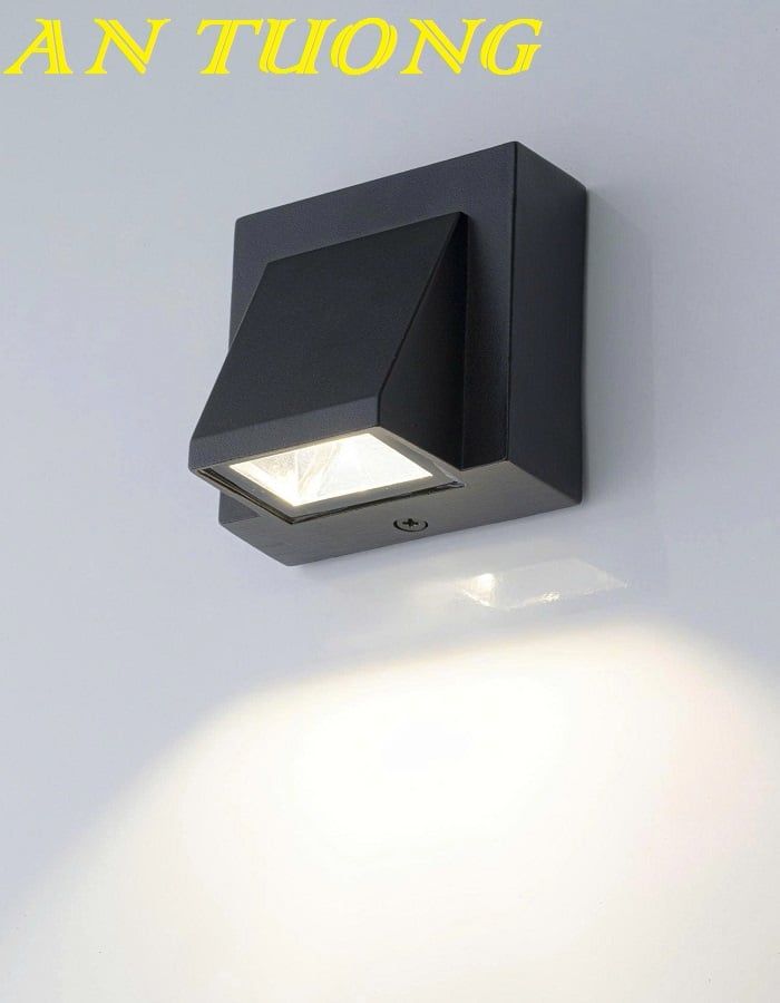 đèn ốp tường ngoài trời ngoài nhà chống nước decor trang trí mặt tiền nhà, hàng rào, sân vườn 0015
