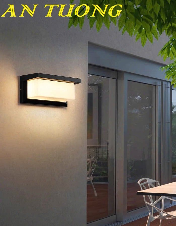 Đèn ốp tường trang trí ngoài trời chống nước, bền đẹp hiện đại 041