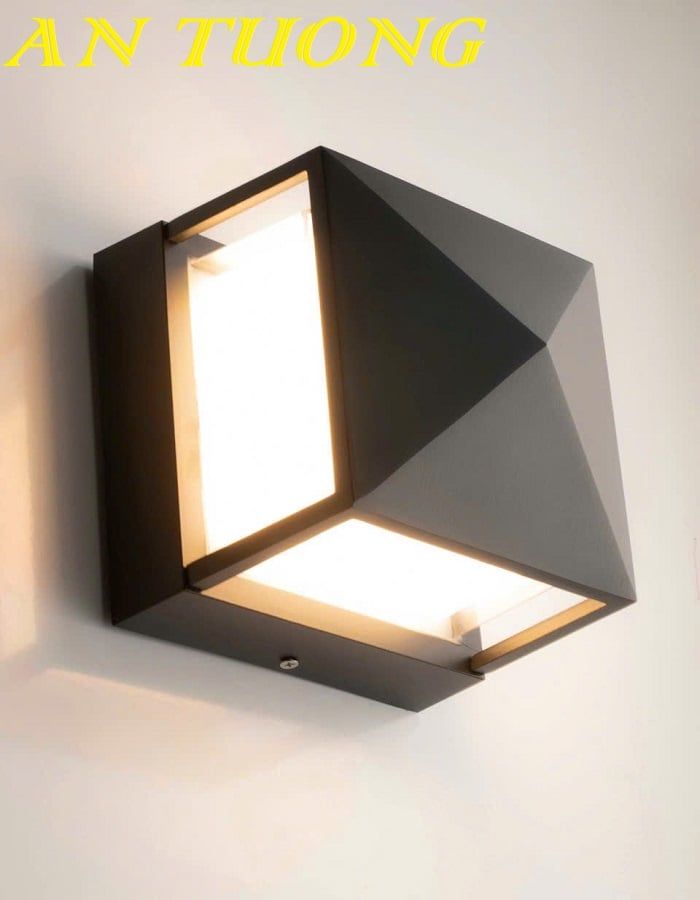 Đèn ốp tường trang trí hàng rào sân vườn ngoài trời chống nước 058