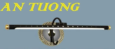 Đèn soi tranh treo tường 1 bóng đơn dài