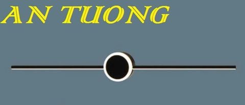 Đèn soi tranh treo tường 1 bóng đơn dài