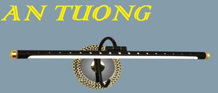 Đèn soi tranh treo tường 1 bóng đơn dài 014