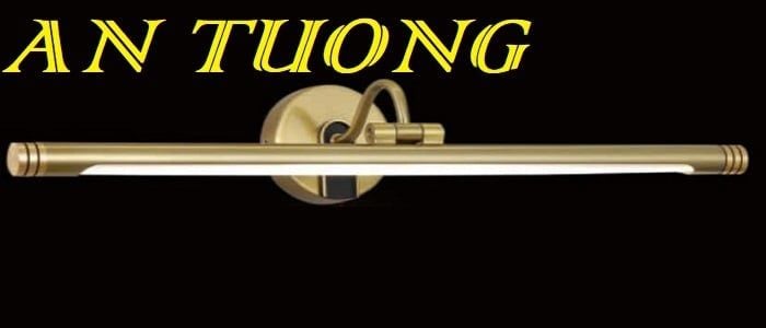 Đèn soi tranh treo tường 1 bóng đơn dài trang trí tranh tường 069