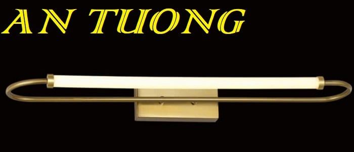 Đèn soi tranh treo tường 1 bóng đơn dài trang trí tranh tường 070