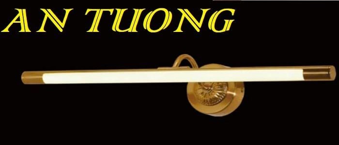 Đèn soi tranh treo tường 1 bóng đơn dài trang trí tranh tường 073