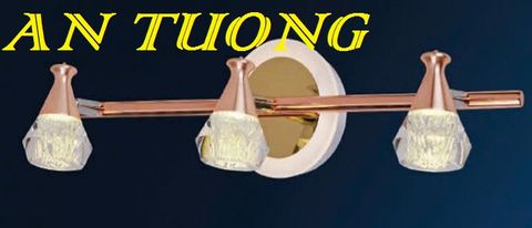 đèn soi tranh treo tường 4 bóng deocr trang trí tranh ảnh treo tường