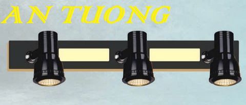 đèn soi tranh treo tường 4 bóng deocr trang trí tranh ảnh treo tường