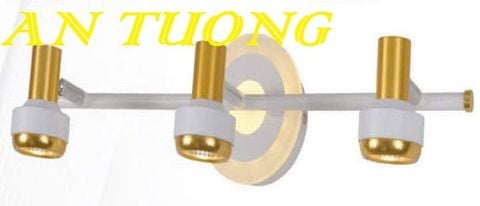 đèn soi tranh treo tường 4 bóng deocr trang trí tranh ảnh treo tường