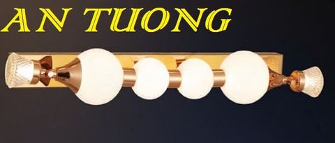 đèn soi tranh treo tường 4 bóng deocr trang trí tranh ảnh treo tường