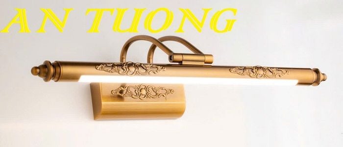 đèn soi tranh treo tường tân cổ điển, đèn rọi tranh decor trang trí tranh ảnh treo tường 0061