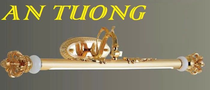 Đèn soi tranh treo tường cổ điển bằng đồng cao cấp trang trí tranh 006