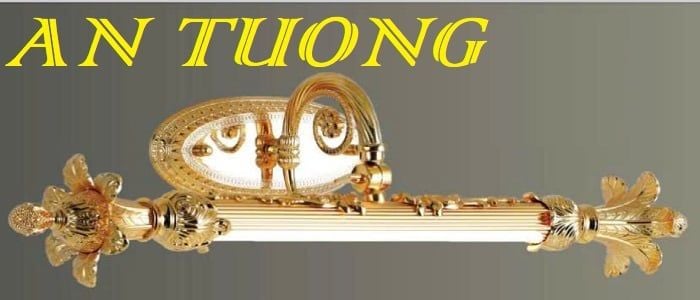 Đèn soi tranh treo tường cổ điển bằng đồng cao cấp trang trí tranh 007