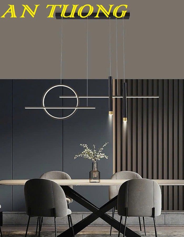 Đèn thả bàn ăn trang trí phòng bếp đẹp 083