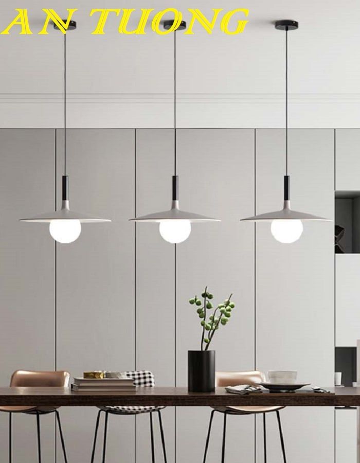 Đèn thả bàn ăn 3 bóng decor trang trí phòng bếp, phòng ăn đẹp, hiện đại 0163