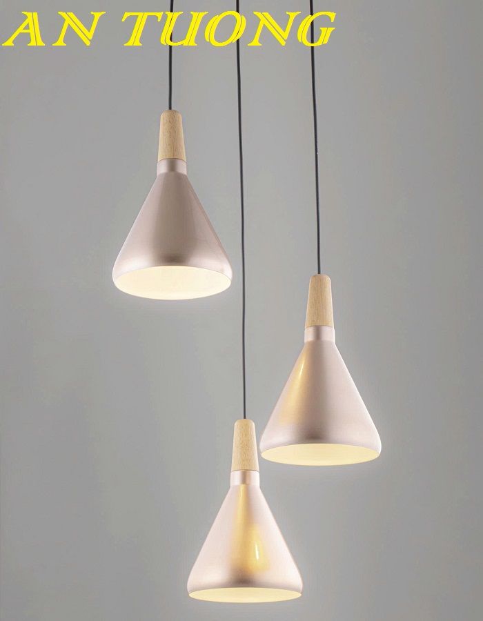 Đèn thả bàn ăn 3 bóng đẹp decor trang trí phòng bếp ăn hiện đại 0202