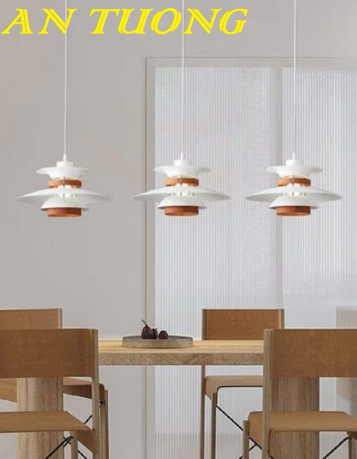 Đèn thả bàn ăn 3 bóng đẹp decor trang trí phòng bếp ăn hiện đại 0294